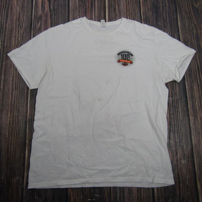 #ad Fruit Of The Loom Dunn Edwards Paints Shirt Mens XL White 100 Years Car Tee $8.99