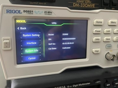 1PCS good RIGOL DG821 Function Generator