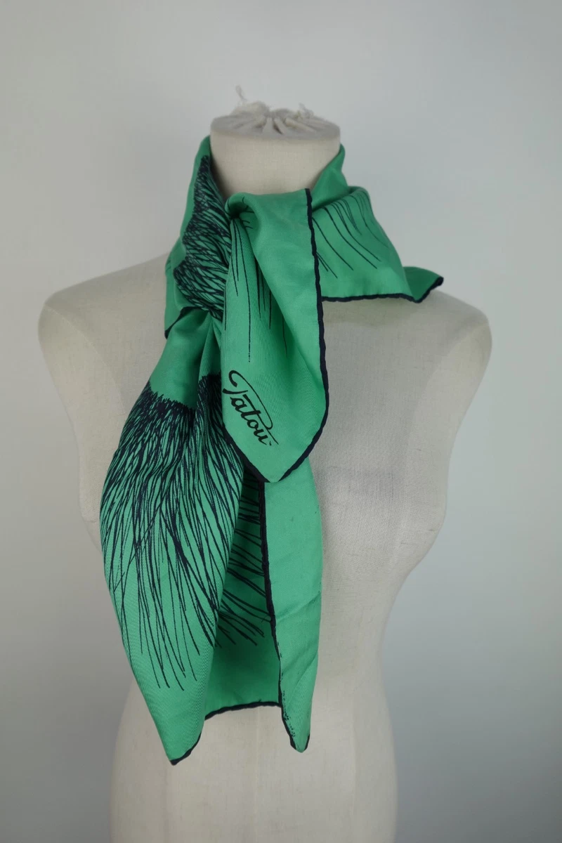 Foulard/Carré/Chale☆MONIKA ERNEST☆En soie 100% -27 g☆Silk Scarf | eBay