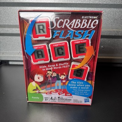 2010 Electronic Scrabble Flash Word Game Hasbro New Sealed