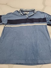 Vintage Colombia Knit Rugby Gear Unisex Longsleeve Shirt Size L Made In USA