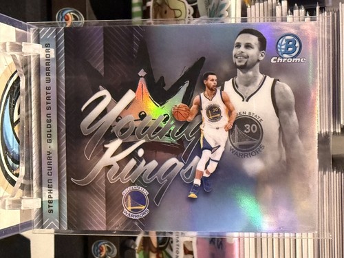 2025-26 Topps Bowman Chrome STEPHEN CURRY  Young Kings REFRACTOR #YK-4 RARE! TZ