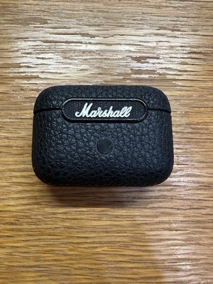 Marshall Motif ANC True Wireless Kopfhörer Schwarz mit Ladecase