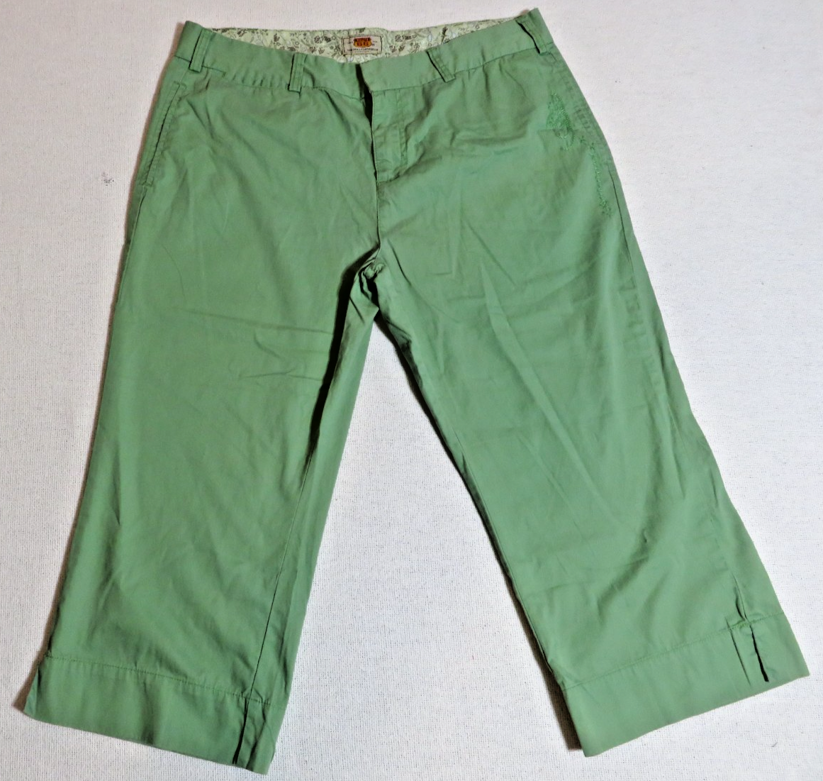 Pants Green Capri Women's Size 13/14 By Route 66