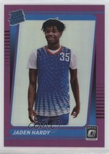 2022-23 Panini Chronicles Draft Picks Purple 12/49 Jaden Hardy #11 oh4