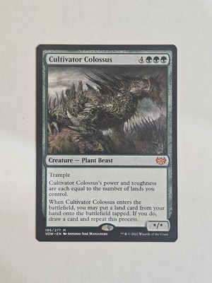MTG Cultivator Colossus Innistrad: Crimson Vow 195/277 Regular Mythic #317