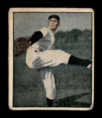 1951 Berk Ross #4-4 Tommy Byrne FR/GD Baseball Card