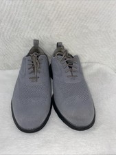 Cole Haan Men's ZeroGrand Gray Stitchlite Wingtip Oxford Shoes Size 8 M