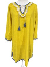 SWIMWEAR SALE! Boden Yellow Swim Coverup Dress Size M Good Condition Resort Wear