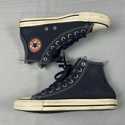 Converse Chuck Taylor All Star High YKK Zip Men's Size 7 Navy Sneakers 144770C