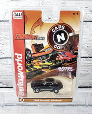 AUTO WORLD Dark Brown 68 Pontiac Firebird Slot Car Fits Aurora SC336 - Damage