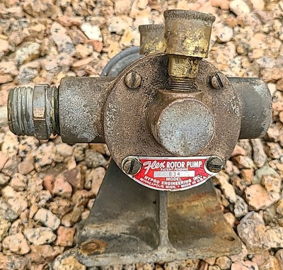 #ad Vintage HYPRO B34 Flex Rotor PUMP Brass *Turns Smoothly* $59.99
