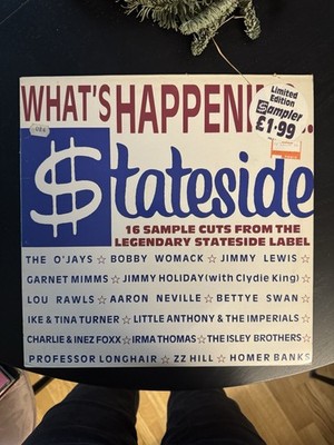 What's Happening Stateside/1987 Stateside LP/Lou Rawls/Charlie & Inez Foxx/