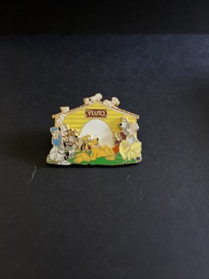 Disney Dogs Pluto Dog House Lady Tramp Oliver Dodger Peg 101 Dalmatian Pin