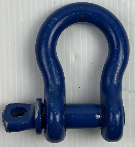 CAMPBELL Gancio di ancoraggio perno a vite - 4-3/4 tonnellate WLL - acciaio al carbonio - blu - Foto 2 di 3