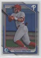 2024 Bowman Chrome Prospects Refractor /499 TayShaun Walton #BCP-113 1e0w