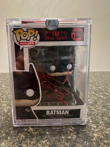 Robert Pattinson Autographed Batman Funko Pop! Celebrity Authentics COA