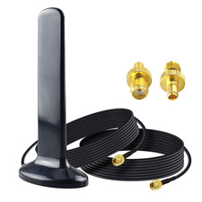 Antenne Wifi 5G Amplificateur De Signal 4G 10Dbi SMA Antenne Wifi Pied Magnétiqu