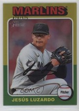 2024 Topps Heritage Chrome Refractor 478/575 Jesus Luzardo Jesús #448 3c2
