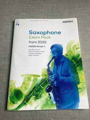 Saxophone Exam Pack from 2022, ABRSM Grade 4 by ABRSM (Sheet music)
