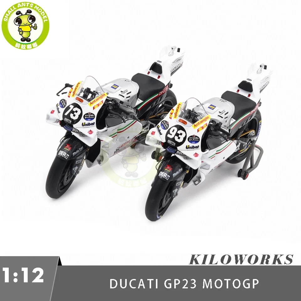 1/12 Kiloworks Ducati GP24 MOTOGP 2024 Marc Márquez #93 Diecast Motorcycle Model