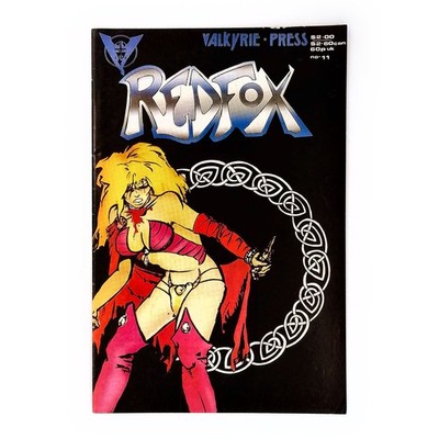 Redfox Issue 11 Valkyrie Press UK Comic Book (1996) Vintage Graphic Novel