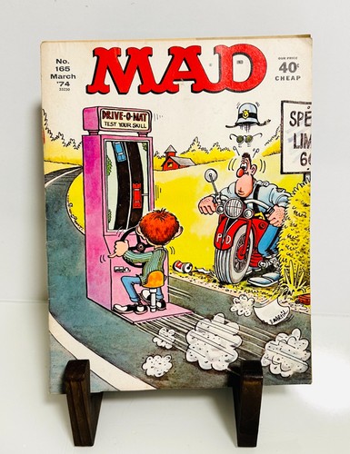 Lot of 7 Vintage MAD Magazines 1974 (#165–171) Classic Satire Alfred E. Neuman - Picture 2 of 24