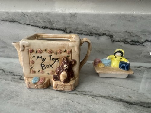 Vintage My Toy Box Novelty Ceramic Decorative Teapot - Picture 4 of 10