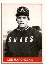 1982 Alexandria Dukes TCMA #2 Lee Marcheskie Newton Falls Ohio OH Baseball Card