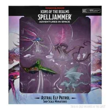 D&D Astral Elf Patrol Spelljammer Miniatures Set Icons Of The Realm NEW/SEALED