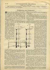 1896 Deutsche Bauzeitung # 33 System przelotowy kontra system separacji