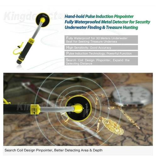 Metal Detector Gold Finder Automatic Waterproof Deep Sensitive Coil Kids Gift - Picture 42 of 86