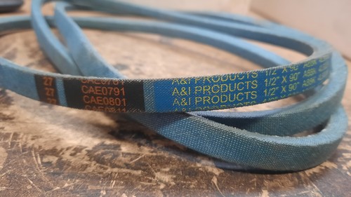 A & I PRODUCTS #A88K, 4L900K V-BELT (ARAMID)(1/2” x 90”) S20 - Picture 4 of 6