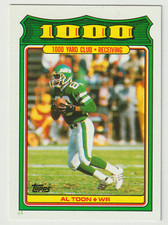 1988 Topps '1000 Yard Club' #9 - AL TOON