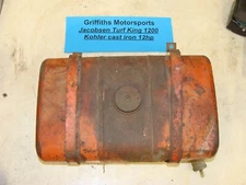 Jacobsen Turf King 1200 Kohler cast iron 12hp reel K301 gas fuel tank straps