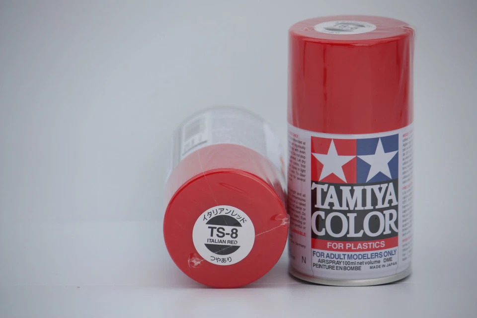 Tamiya Peinture Bombe TS8 Italian Red