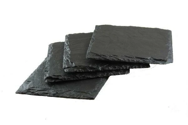 Apollo Natural Slate Square Coasters Coffee Table Mug Place Mats Drink Coaster