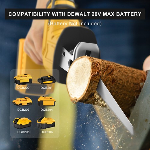 Cordless Reciprocating Saw for Dewalt 20V Battery Brushed Power Recipro Saw Tool - Picture 5 of 15