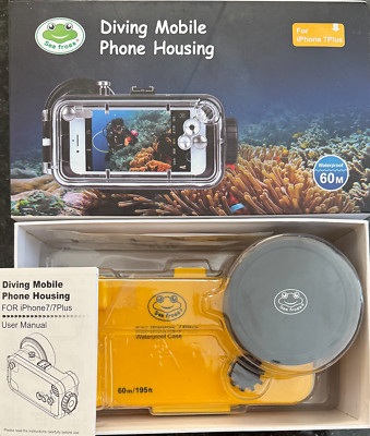 Sea Frogs 60 M Wasserdicht Tauchen Handy Hülle für iPhone 7/ 7 Plus, wie neu