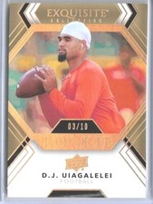 RARE 2022 UD EXQUISITE D. J. UIAGALELEI 
