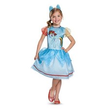 Disguise My Little Pony's Rainbow Dash Classic Dress Child Costume XS 3T-4T New