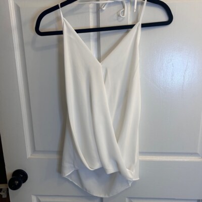 Women's Three Eighty Two HalterTop, White, Size S