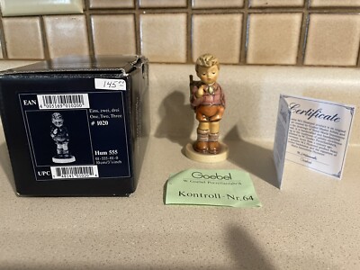 M. I. Hummel #1020 Einz, Zwei, Drei One, Two, Three Statue Goebel