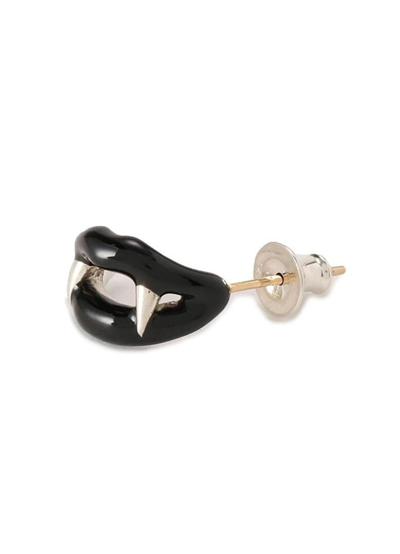Yohji Yamamoto Silver 950 an earring Gothic Type :vampire fang