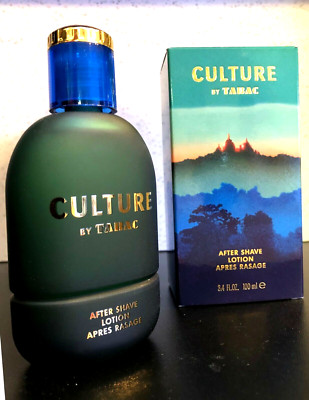 Culture By Tabac After Shave 3.4 oz / 100 ml New In Box  Maurer +Wirtz Germany