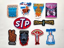 Sticker Pack (10 Stickers) 90s Grunge Alternative Rock Band