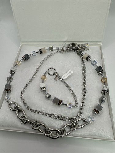 Coeur De Lion Multi Wear Chunky Necklace/Bracelet Set,Statement Set RRP £348.00 - Picture 5 of 9