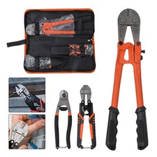 3-Pack Bolt Cutters Set14" Heavy Duty Bolt Cutter8"Small Bolt Cutter&Wire Cutter