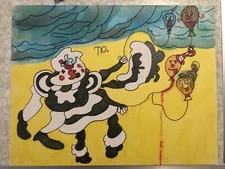 Original watercolor Painting 11 X 14.