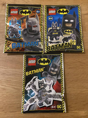 LEGO  Batman DC - 3er Set Batman Polybag  - Neu & OVP